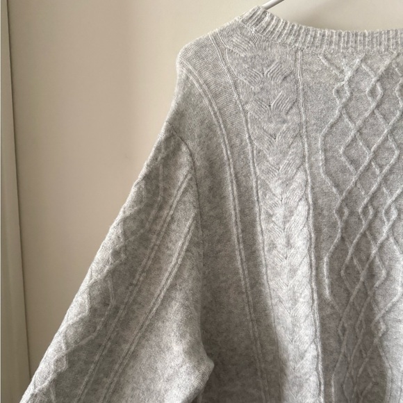 Like New Loft Cozy Cable Sweater Dress - Picture 8 of 10